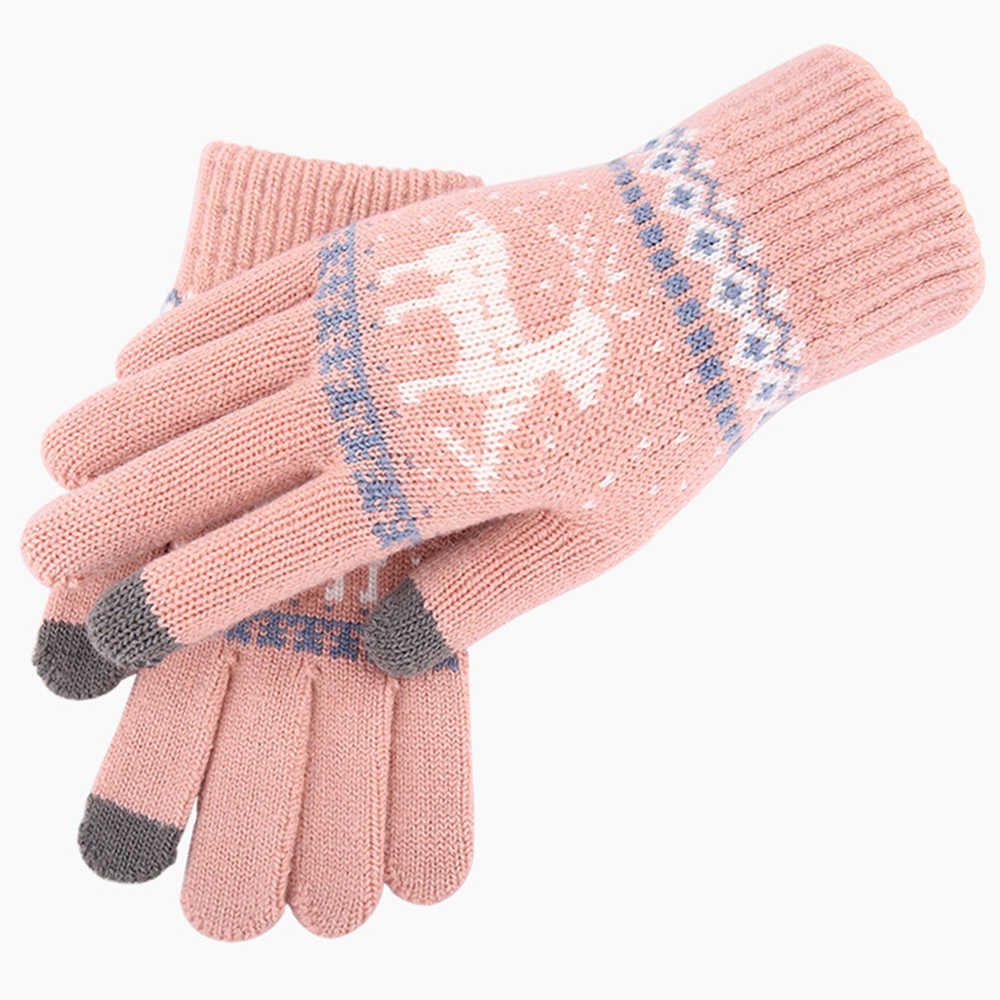 Gants en laine Sobik - Gris