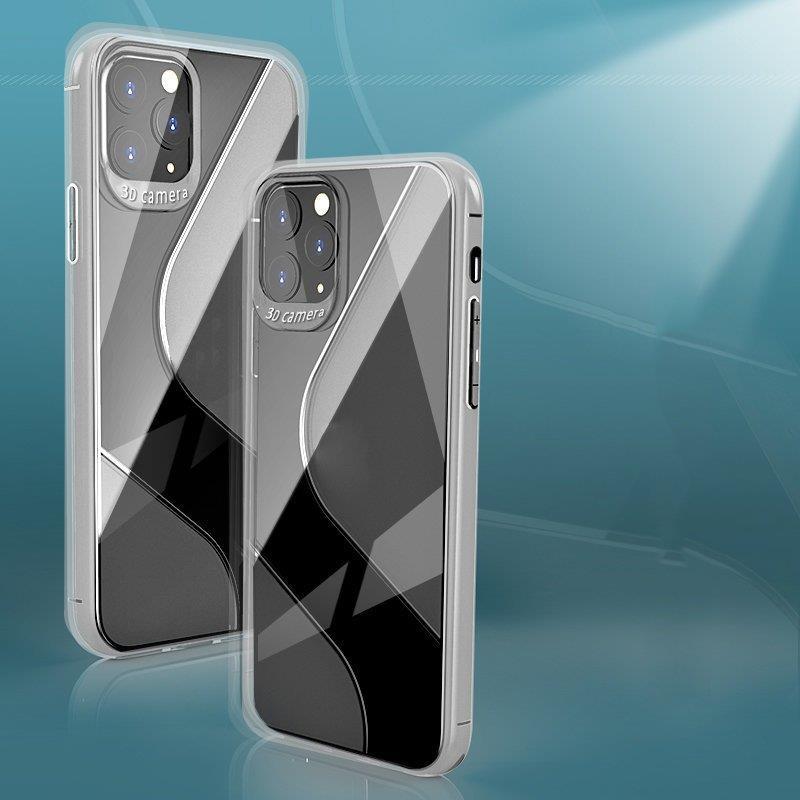 Coque S-Case TPU pour Apple iPhone 12 Pro Max - Noir