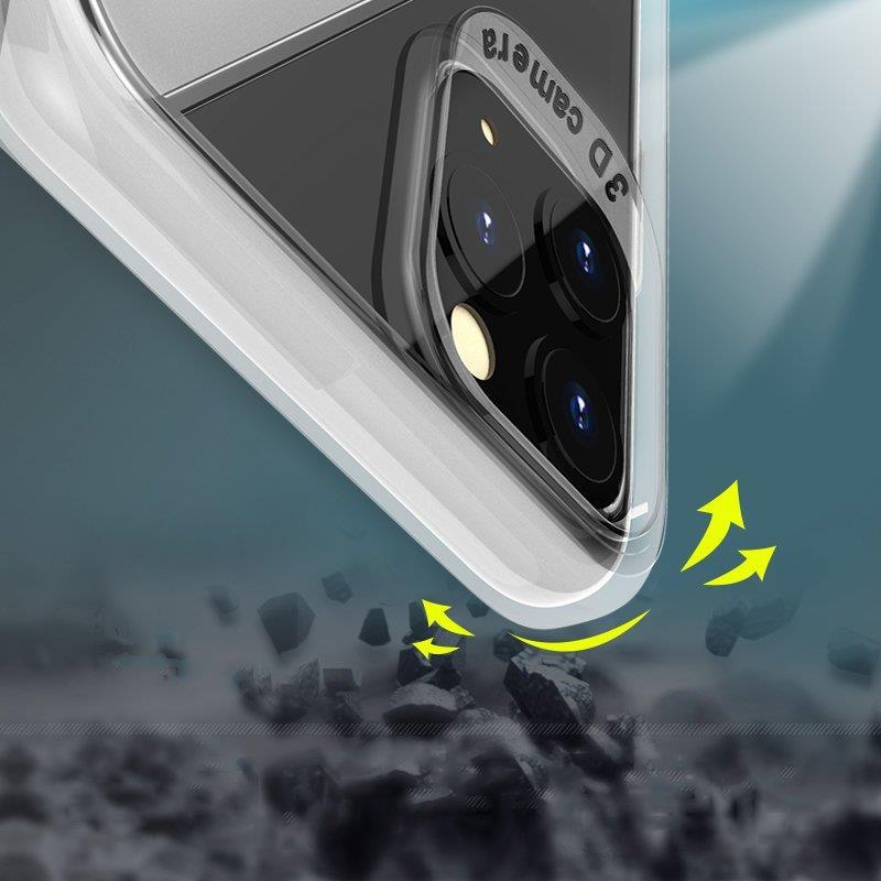 Coque S-Case TPU pour Apple iPhone 12 Pro Max - Noir