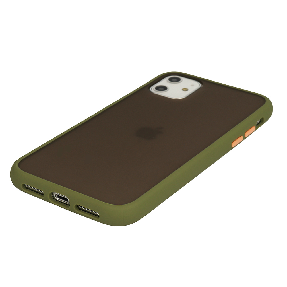Coque Vennus Button Matt pour Xiaomi Redmi 9A - Transparent