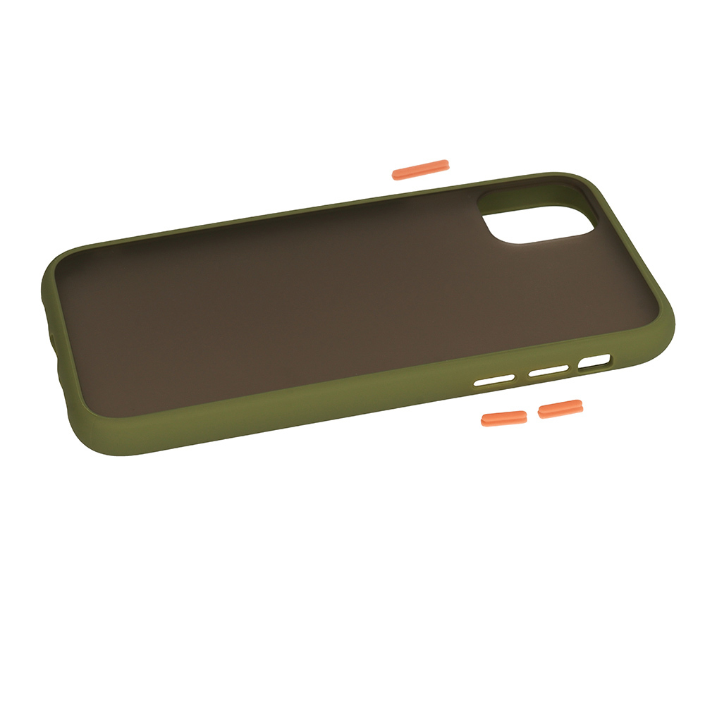 Coque Vennus Button Matt pour Xiaomi Redmi 9A - Transparent
