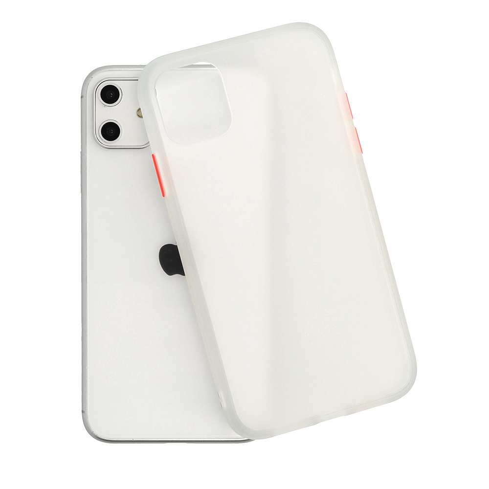Coque Vennus Button Matt pour Xiaomi Redmi 9A - Transparent