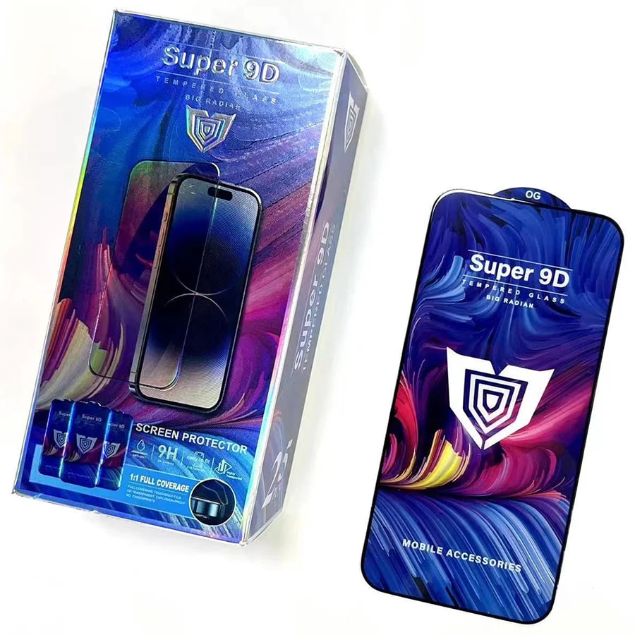 Verre de protection 9D Super pour Realme 11 - Noir