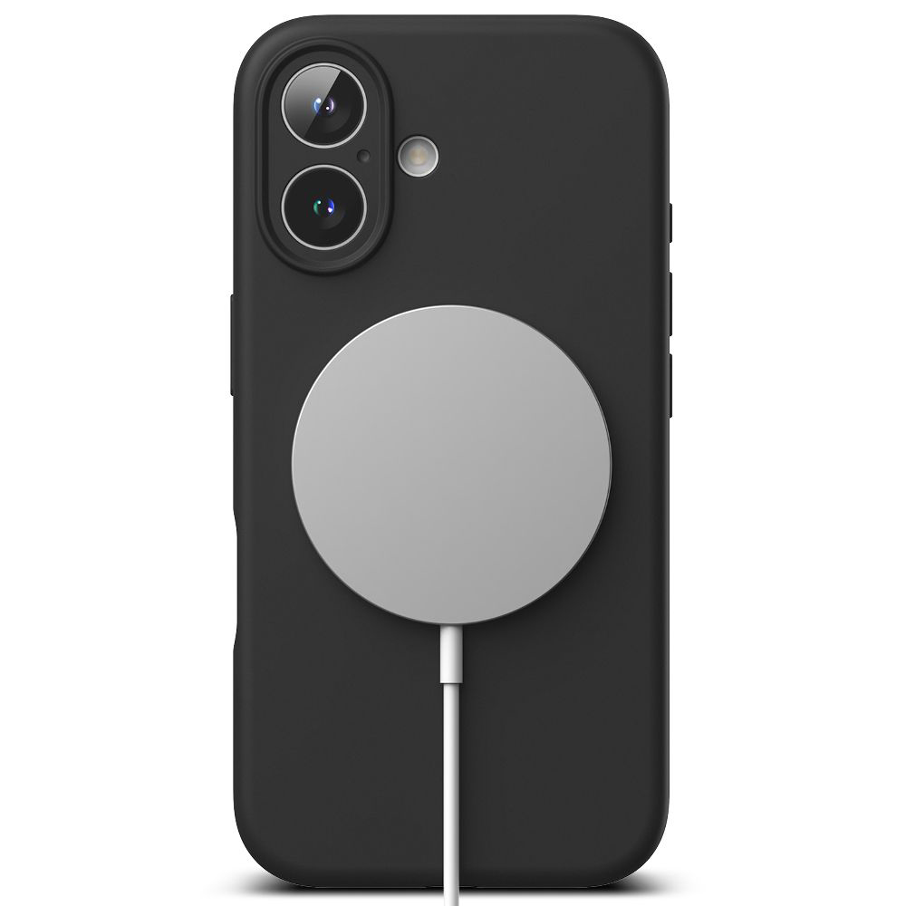 Techsuit - coque SoftFlex MagSafe pour Apple iPhone 17 - Noir