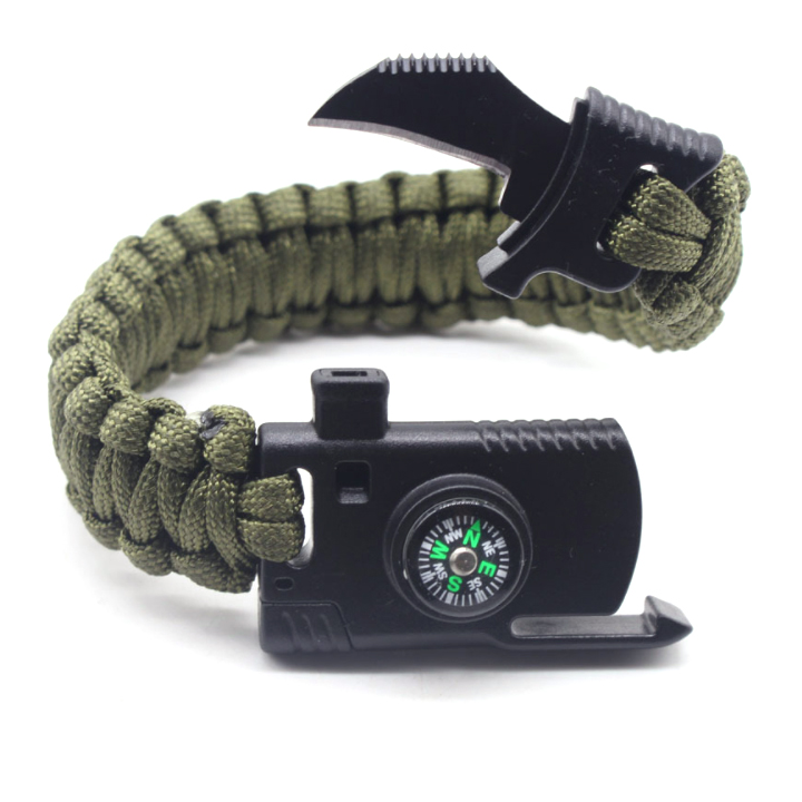Bracelet de survie / Type 2 - Vert