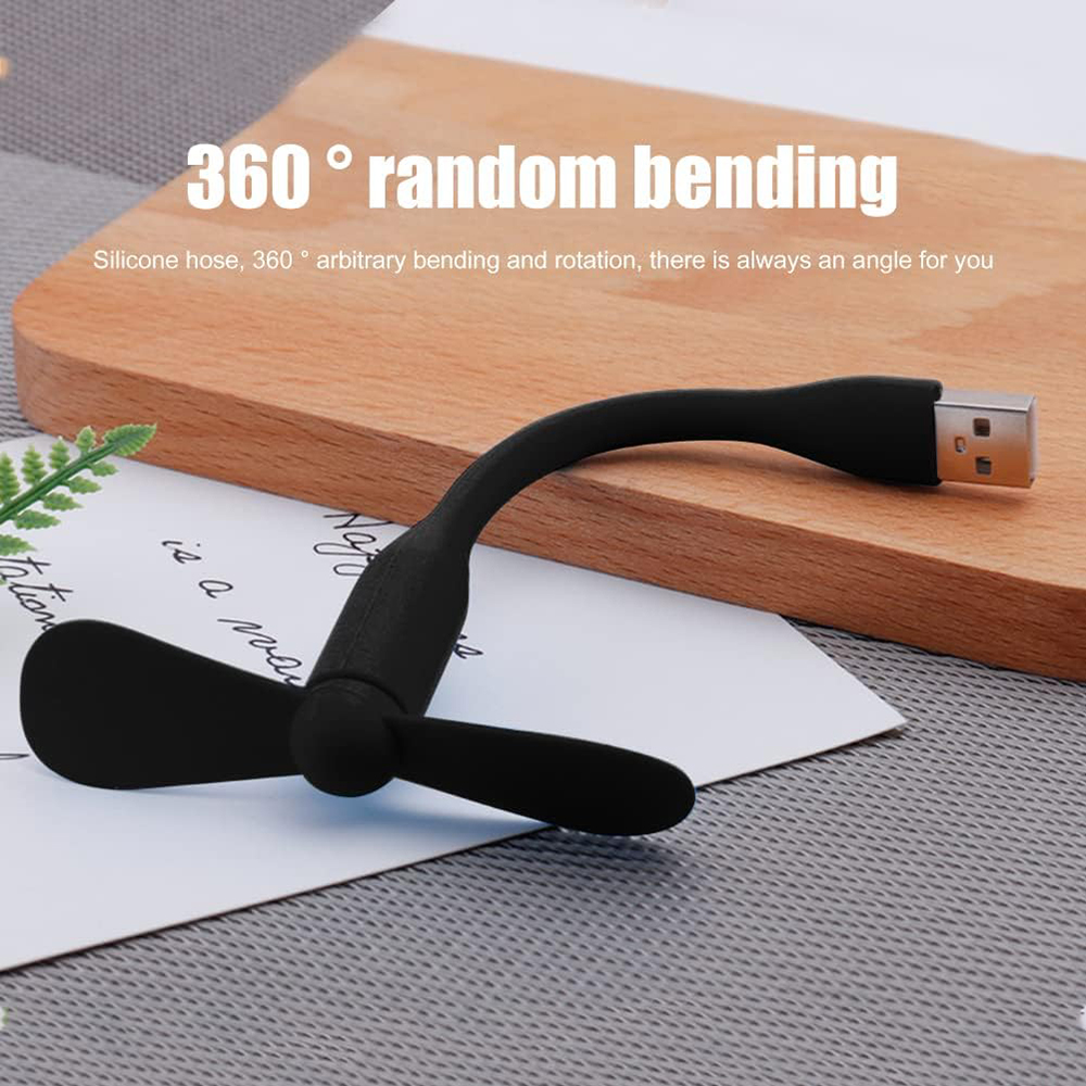 Mini ventilateur USB (TUF1) - 5V - Orange