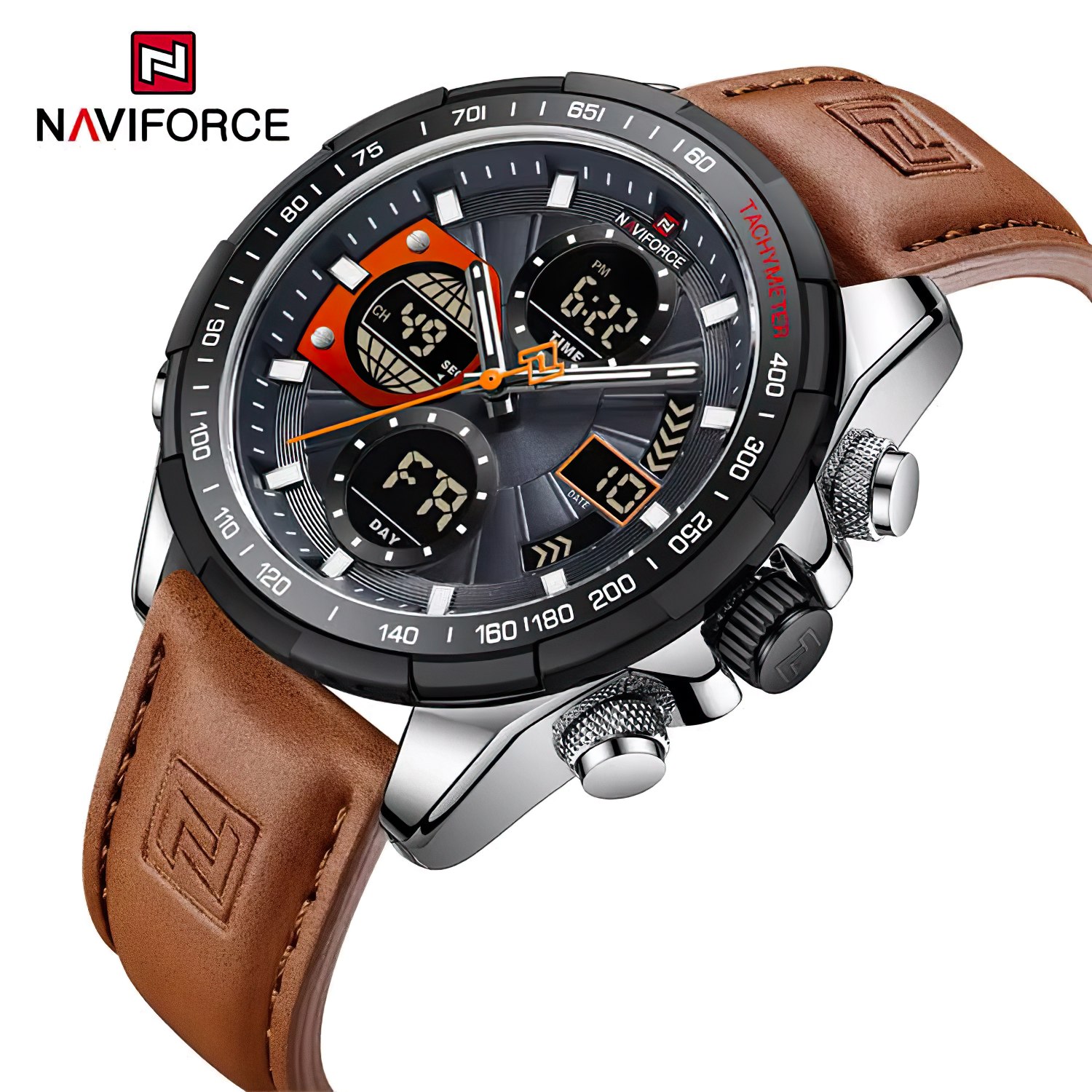 Montre NAVIFORCE MI-38644 - Bleue / Argentée