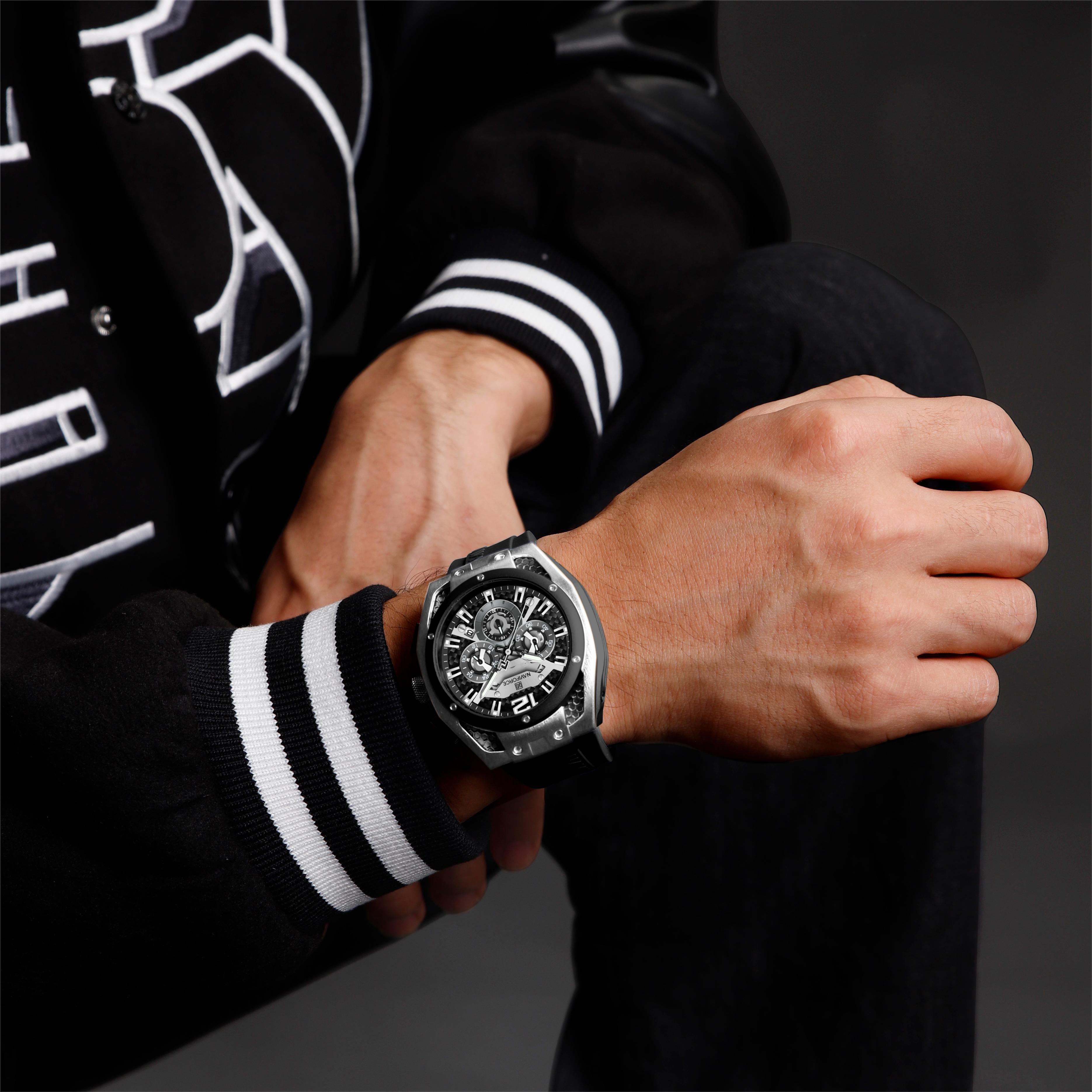 Montre NAVIFORCE MA-38609 - Noire