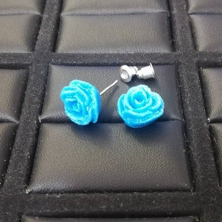 Boucles d'oreilles à clou Ružičky - Rose