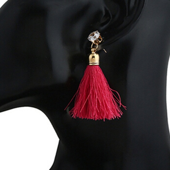 Boucles d'oreilles CL-2717 - Noir