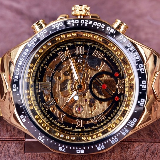 Montre Homme BO-3054 - Dorée / Blanche