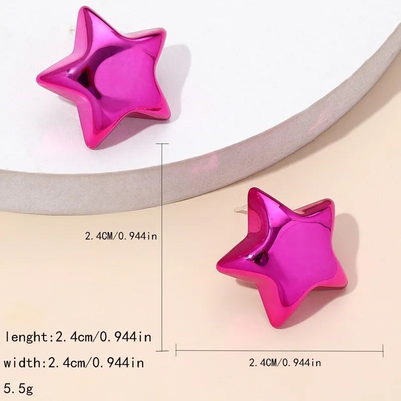 Boucles d'oreilles AD-33358 - Square / Or