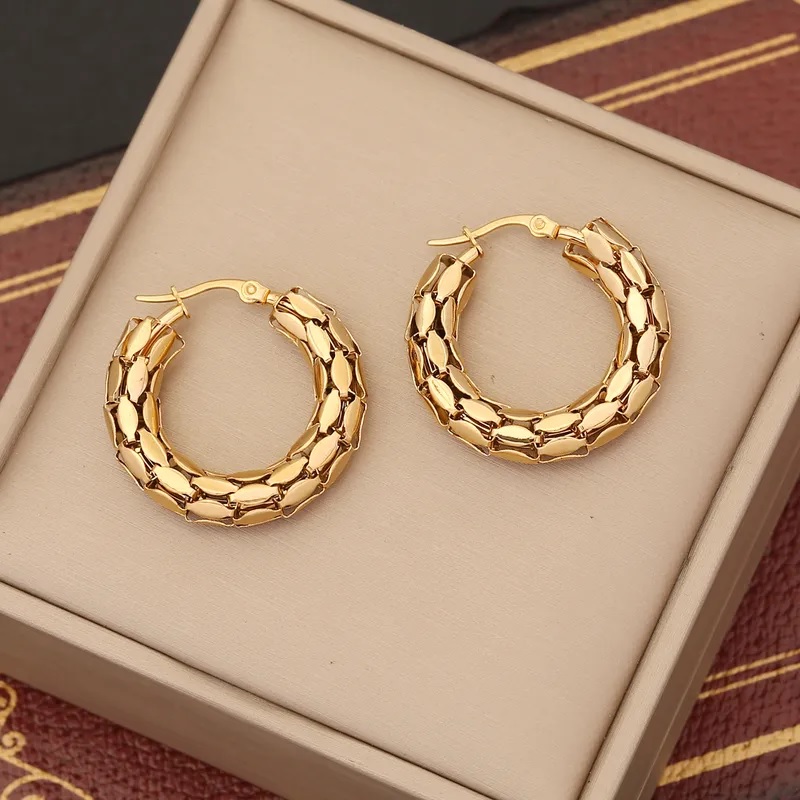 Boucles d'oreilles AL-28374 - Or / Type5