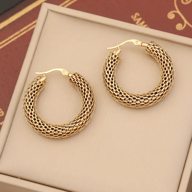 Boucles d'oreilles AL-28374 - Or / Type5