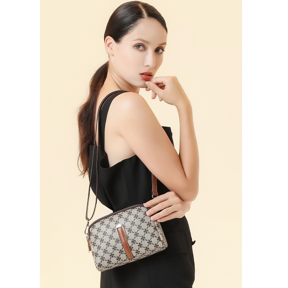 Sac à main Baellerry SI-35594 - Marron Foncé 2
