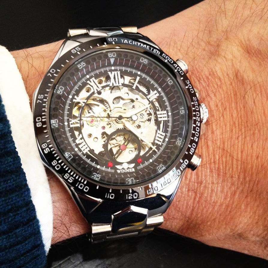 Montre Homme BO-3054 - Dorée / Blanche