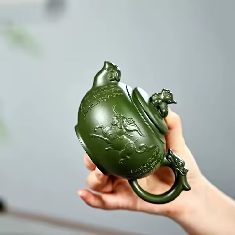 Théière QI-37641 - Verte