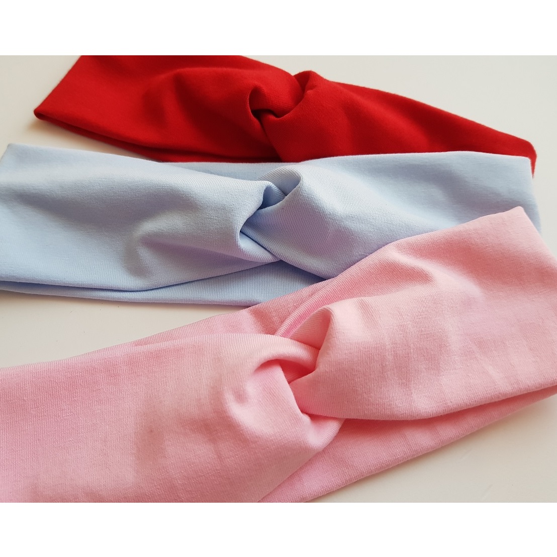 Bandeau Turban pour Enfant - Bleu Clair / 44