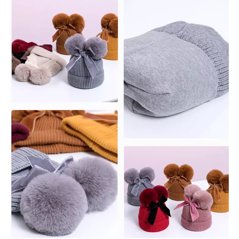 Bonnet enfant BO-21311 - Rose