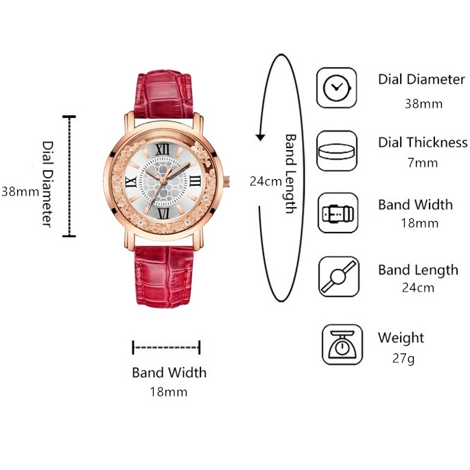 Montre SP-12314 - Blanche