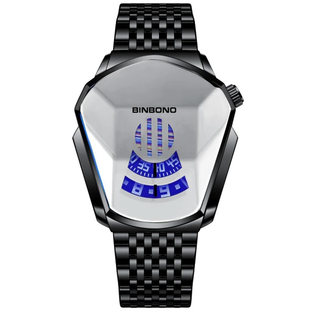 Montre pour homme MA-7495 - Doré / Bleu