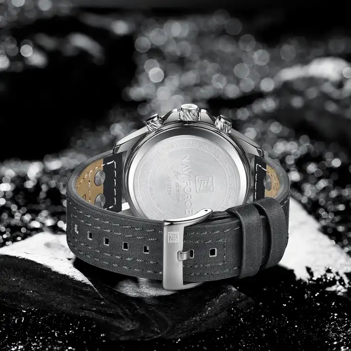 Montre NAVIFORCE KA-29538 - Marron / Bleue