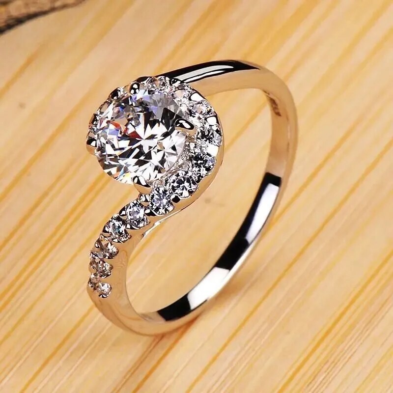 Bague IL-28246 - Argenté / 55mm