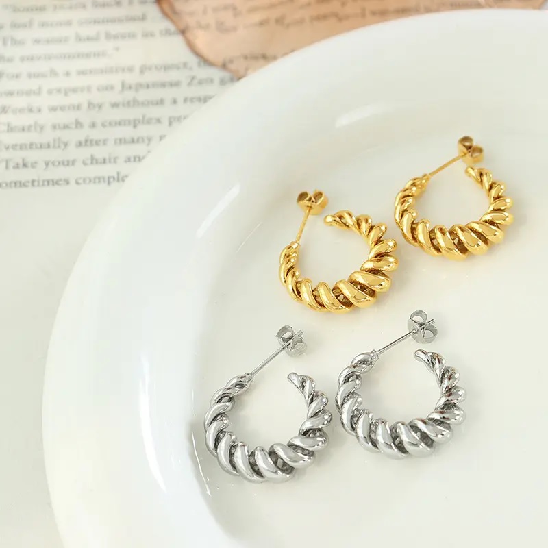 Boucles d'oreilles KA-28731 - Doré