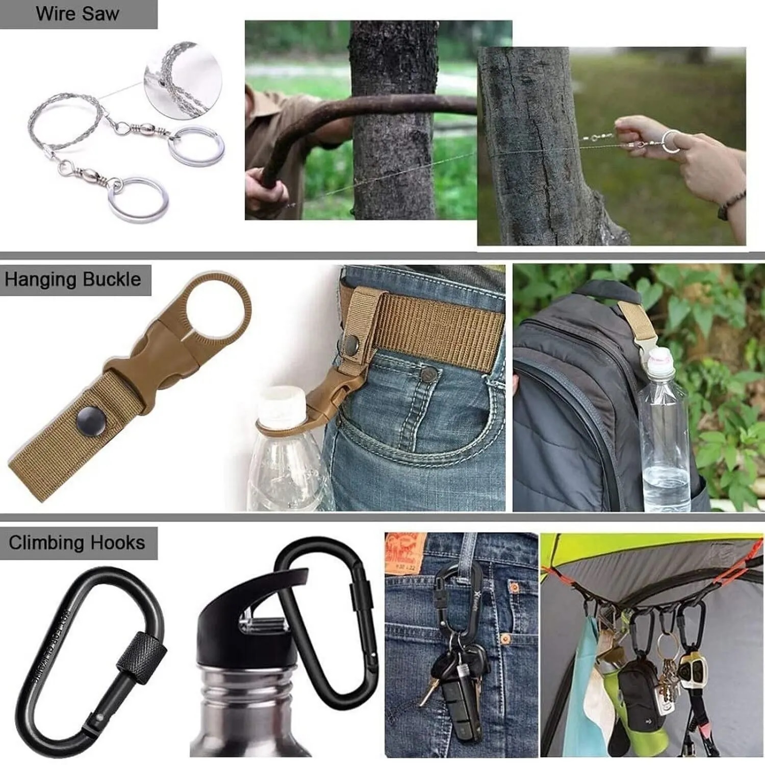 Kit de survie Type 4 - Noir
