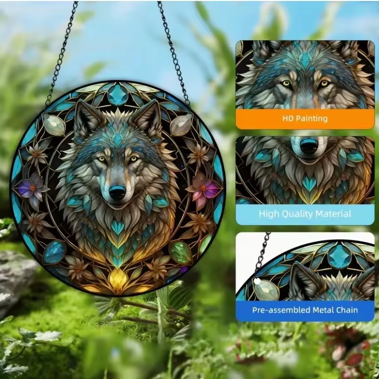 Capteur de Soleil - Loup / Type2 / L