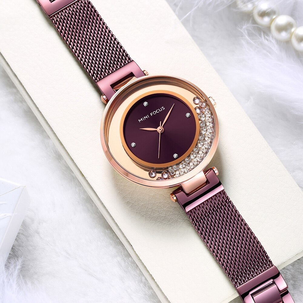 Montre Mini Focus CR-23820 - Or Rose