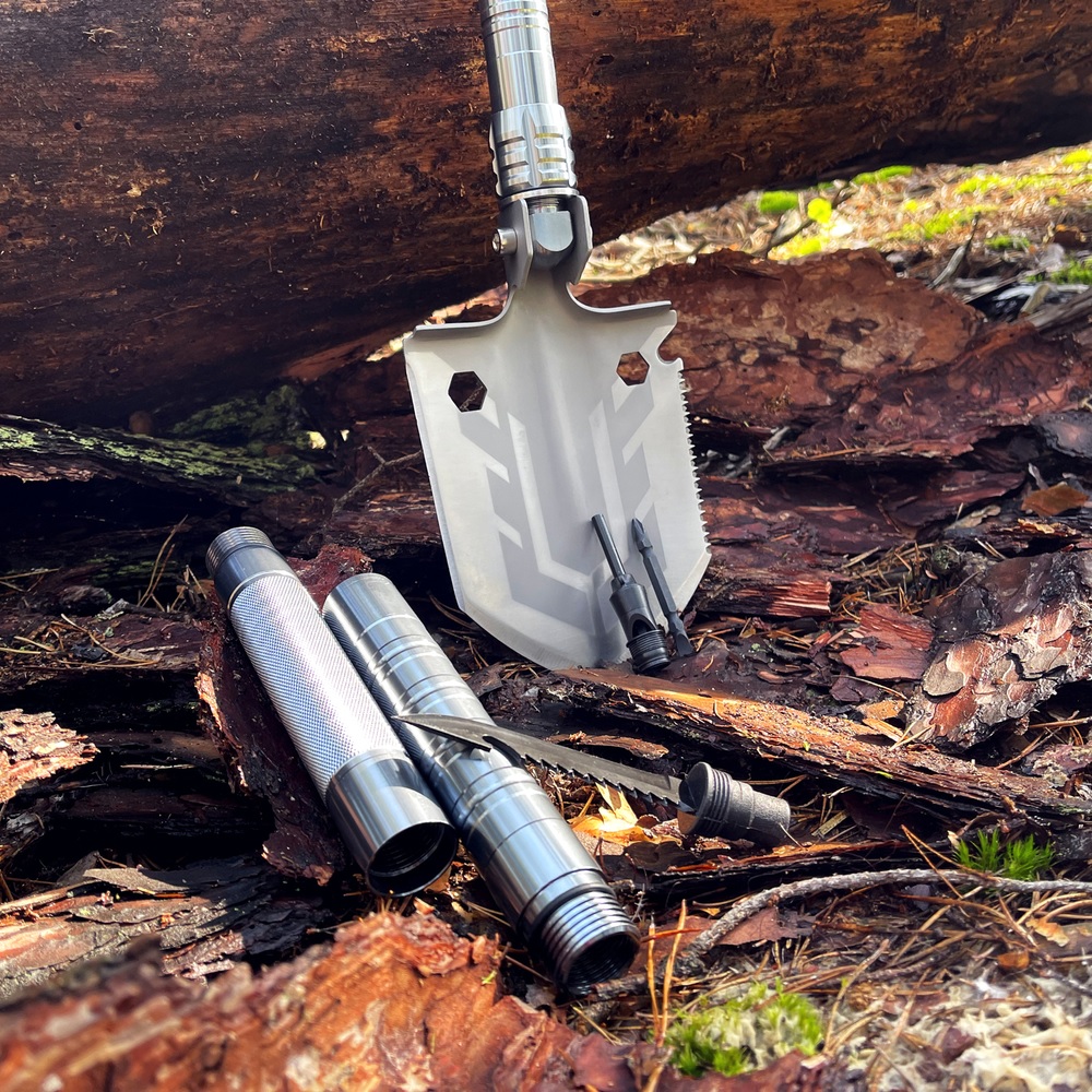 Pelle multifonction de survie - Type 1
