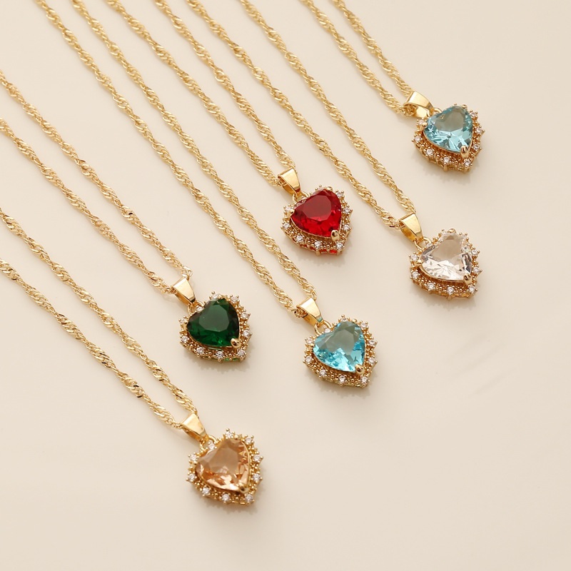 Collier ME-20739 - Doré / Marron clair