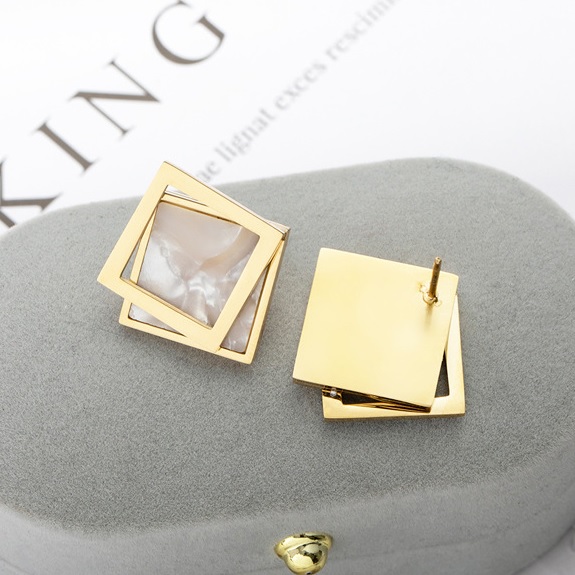 Boucles d'oreilles NA-21684 - Dorées