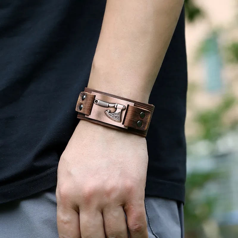 Bracelet Axe - Noir