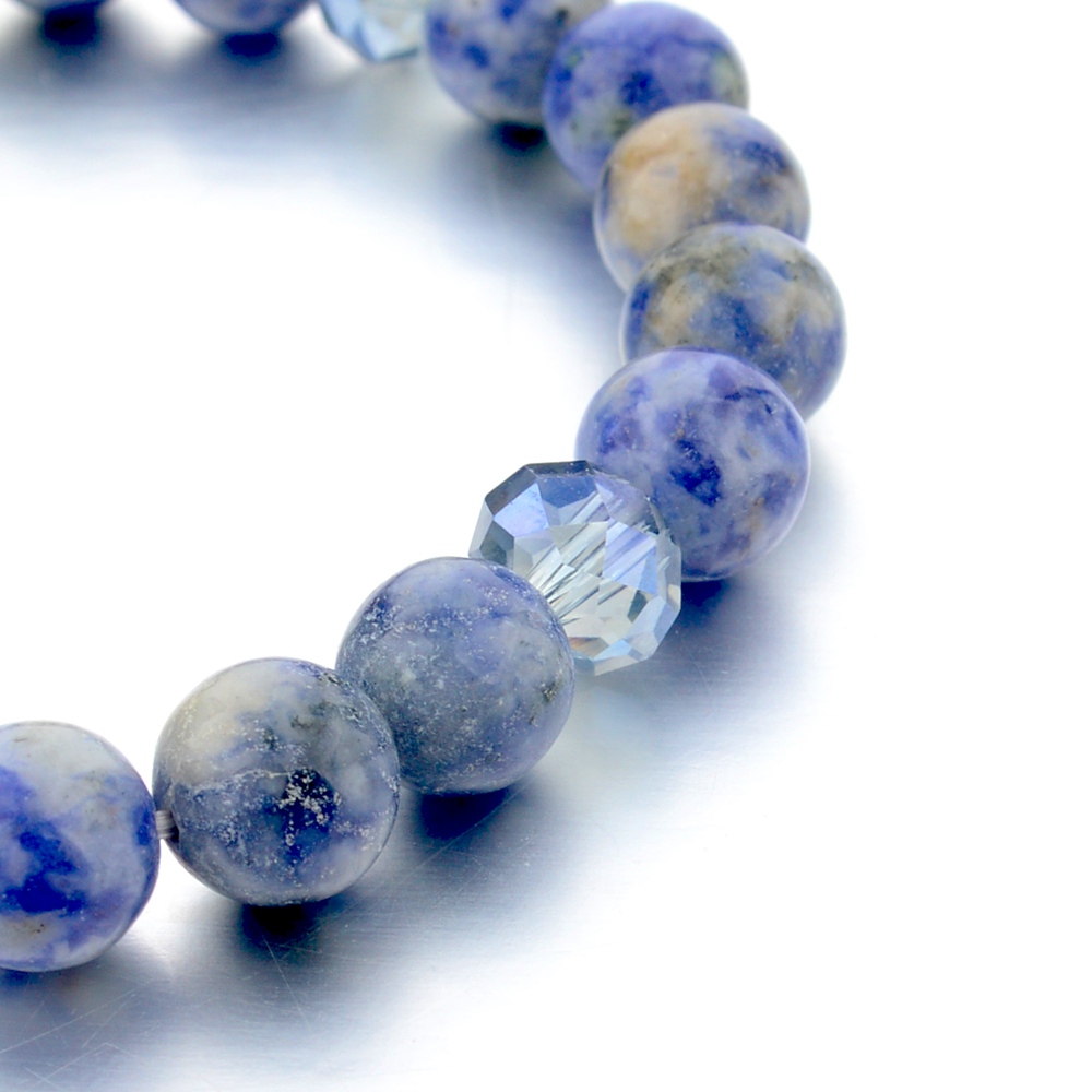 Bracelet ET-1723 - Argenté / Noir