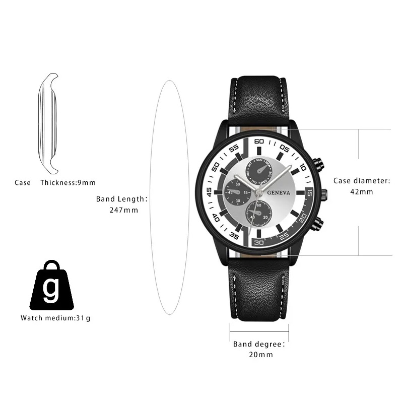 Montre NA-33623 - Noire