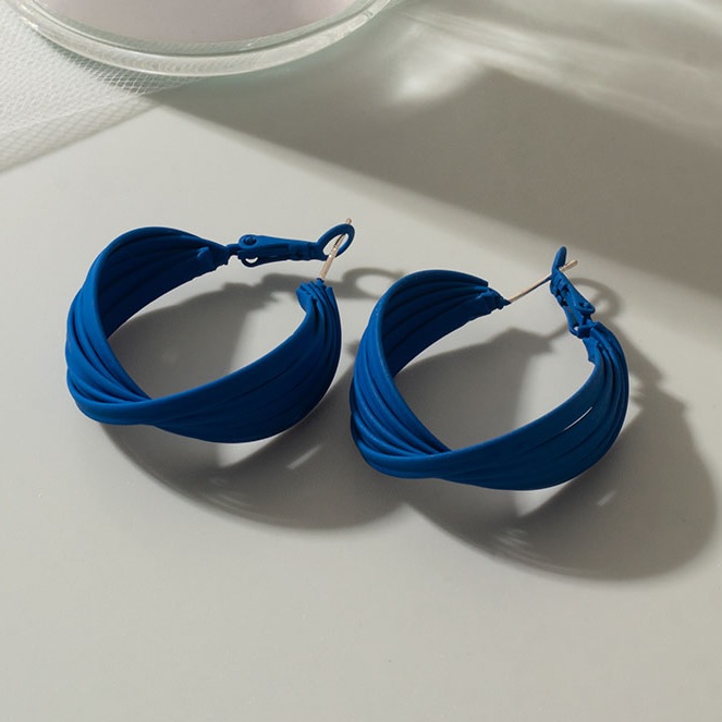 Boucles d'oreilles AD-27565 - Bleues / Type2