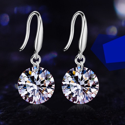 Boucles d'oreilles BR-1480 - Argenté
