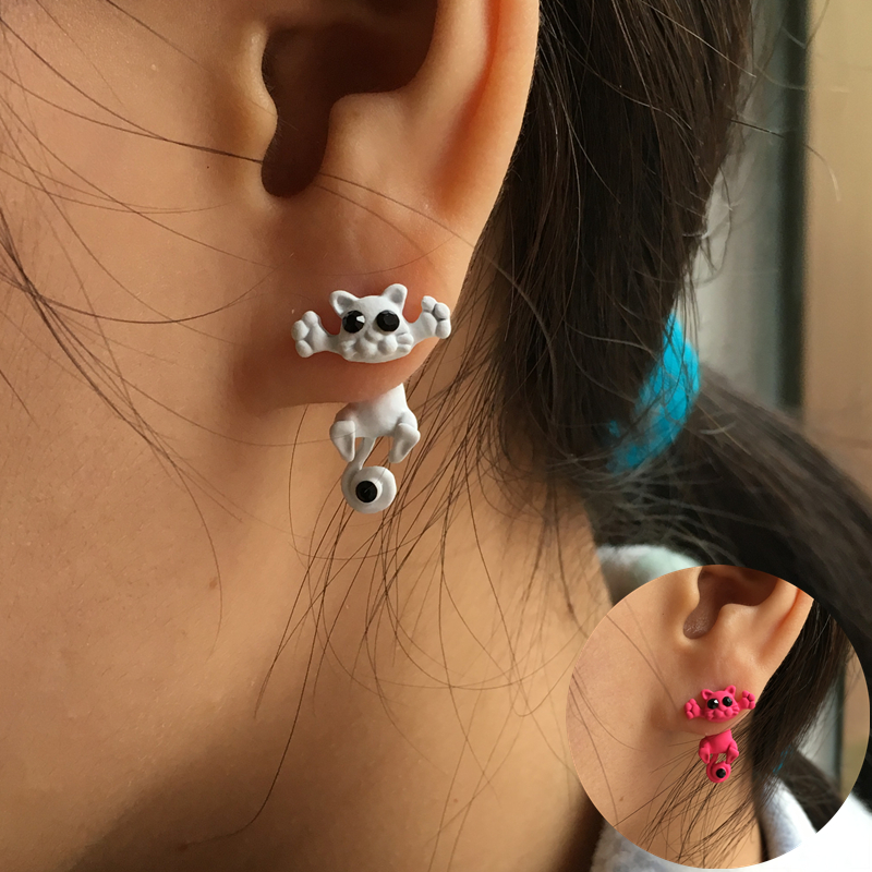 Boucles d'oreilles KI-1764 - Jaune