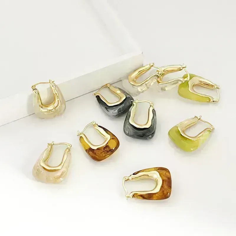 Boucles d'oreilles DE-29895 - Noir