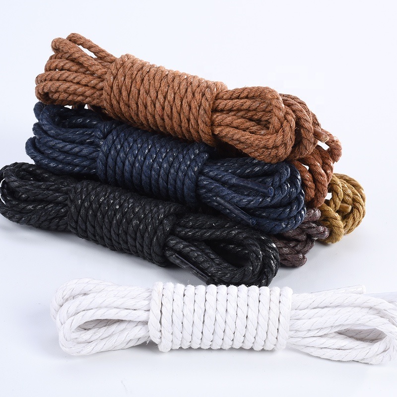 Lacets rondes pour chaussures - Noir