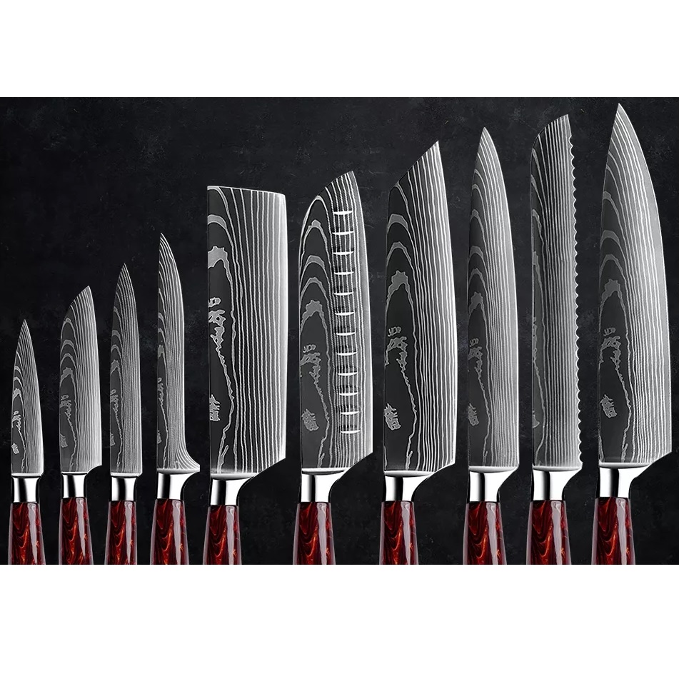 Couteau de cuisine ON-20068 - Utility / Marron