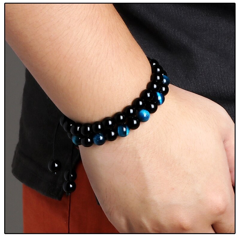 Bracelet ON-13284 - Noir / Gris