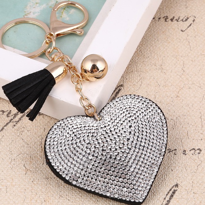 Pendentif Cœur - Gris