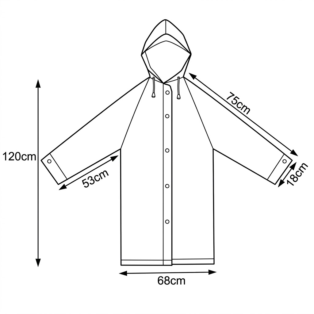 Imperméable RC - 40461 - Bleu / Taille Universelle