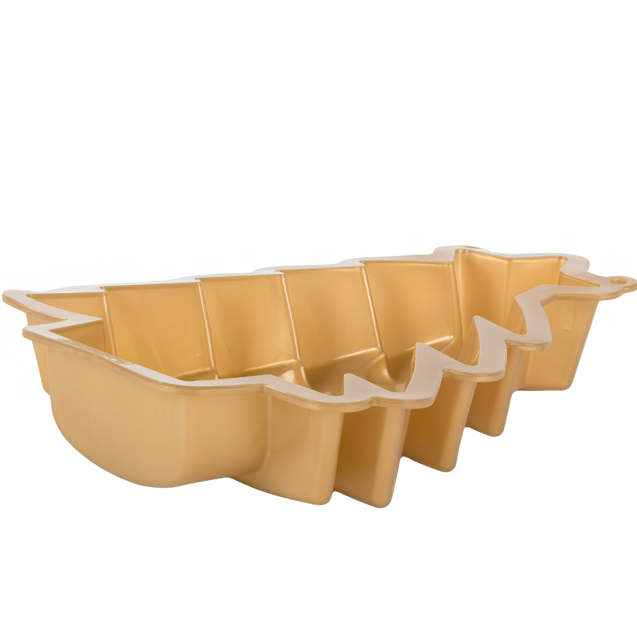 Moule de cuisson en silicone VJ-40855 - Or / Sapin de Noël