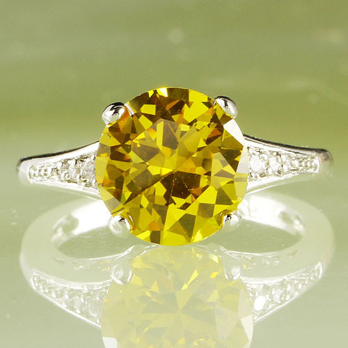 Bague CO-1216 - Argenté / Rouge / 52mm