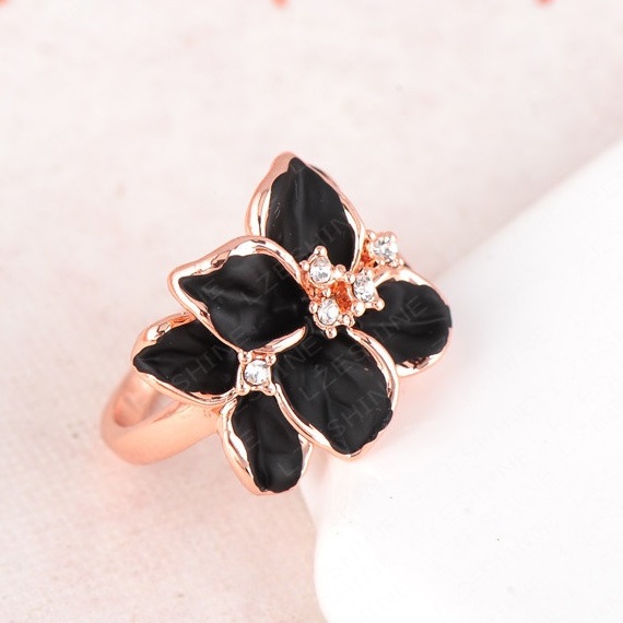 Bague LF-1108 - Noir / 57mm