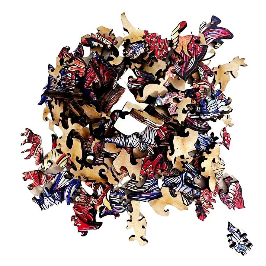 Puzzle en bois - Tigre / S